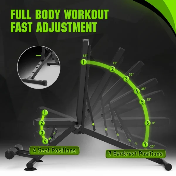 cn-11134207-820l4-mm00sf08gwe81a.webp Dumbbell Bench Adjustable Strength Training Foldable Multifunctional Muscle Exercise