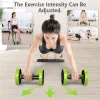 Ab Wheel Roller Abdominal Trainer